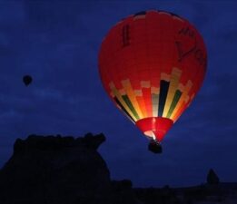 Kapadokya yerli ve yabancı turistlerin gözdesi oldu
