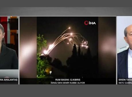 KKTC Cumhurbaşkanı Tatar CNN Türk’e konuştu: Rum kesimi boyunu aşan işlere kalkıyor
