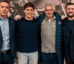 Milli futbolcu Arda Güler Fenerbahçe Can Bartu Tesisleri’nde