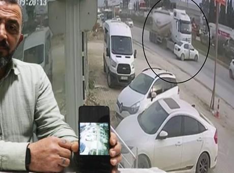Mucize kurtuluş: Sağ şeritte giderken kendimizi TIR’ın önünde bulduk