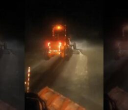 Muş’ta ulaşıma kar engeli:Çalışmaları Sürüyor