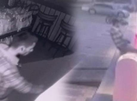 Polise bıçak çekti, bacaklarından vurularak etkisiz hale getirildi