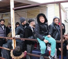Sınırda son durum: Şimdi savaş bitti artık dönüyorum
