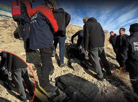 Sivas’ta rüzgara kapılan yamaç paraşütçüsü 20 metreden düştü