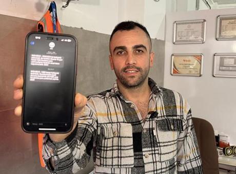 Şoke eden mesaj! Hemen kapıya koştu, aracına baktı