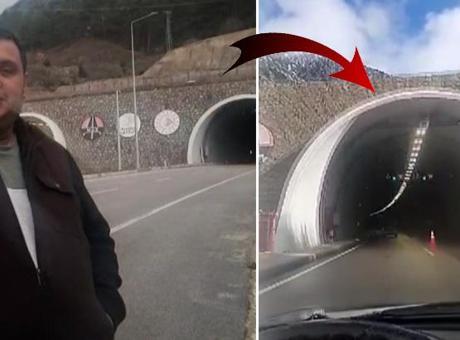 Sonu şaşırtan tünel! Vatandaş kaydettiği bu görüntü ile ispatladı