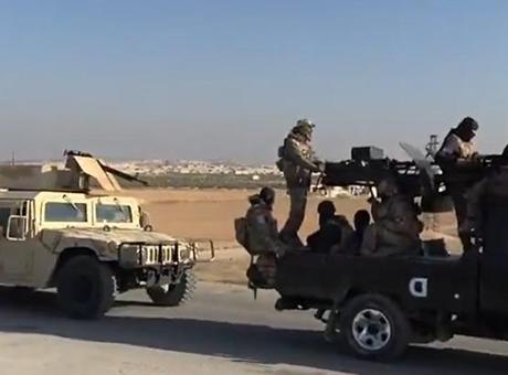 Suriye’de kaçan PKK/YPG’lilerde ABD yapımı zırhlı araçlar görüldü