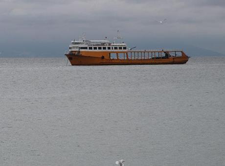 Tekirdağ’da poyrazın etkisini yitirmesiyle deniz ulaşımı normale döndü