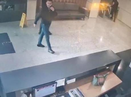 Televizyon binasına girmeye çalışan şüpheli gözaltına alındı