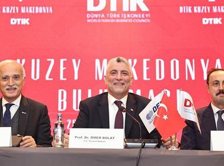 Ticaret Bakan Bolat, Dünya Türk İş Konseyi toplantısına katıldı