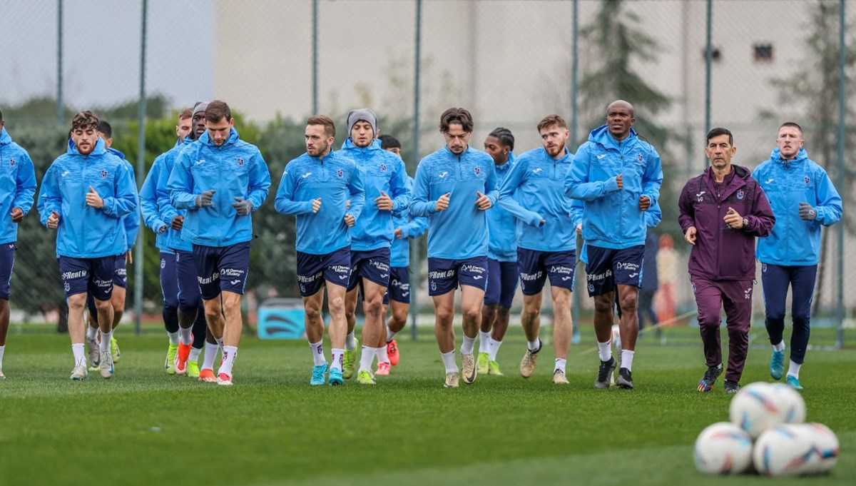 Trabzonspor, Galatasaray maçı hazırlıklarına devam etti
