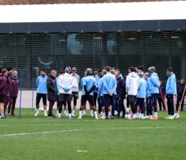 Trabzonspor, Samsunspor maçının hazırlıklarını sürdürdü