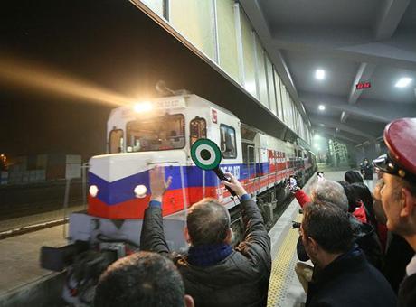 Turistik Doğu Ekspresi son durağı Kars’a geldi