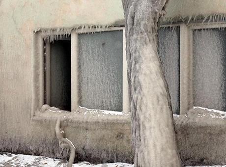 Türkiye’de Eskimo hayatı! Her yeri buz kapladı: Ağlayarak dondu