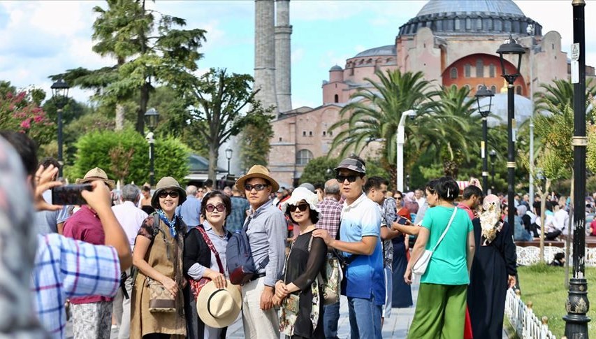 Türkiye’ye gelen yabancı turist sayısı 50 milyonu aştı