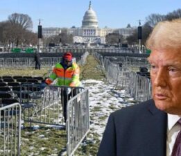 40 yıl sonra bir ilk! Aşırı soğuk hava Trump’ın yemin törenini vurdu