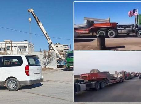 ABD’den Türkiye sınırına yeni üs hamlesi! Skandal görüntüler geldi