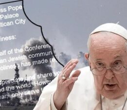 ABD’li Yahudi lobisinden Papa’ya küstah mektup