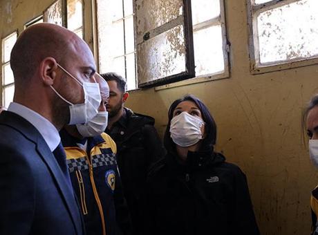 Almanya ve Fransa dışişleri bakanları, Esad’ın mezbahası Sednaya’da inceleme yaptı