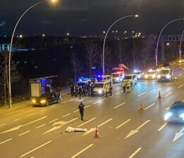 Ankara’da feci ölüm! Araçtan atladı, başka araç çarptı
