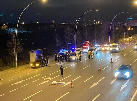 Ankara’da feci ölüm! Araçtan atladı, başka araç çarptı