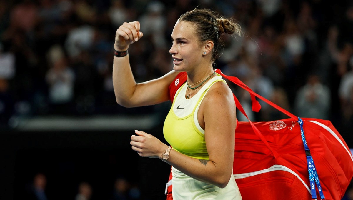 Avustralya Açık’ta son şampiyon Aryna Sabalenka yarı finalde
