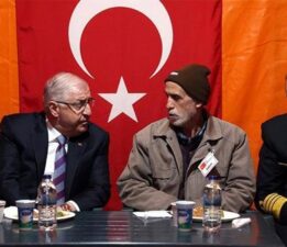 Bakan Güler’den şehit Astsubay Üstçavuş Ufuk Akıncı’nın baba evine taziye ziyareti