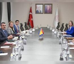 Bakan Tekin, Bosna Hersek Temsilciler Meclisi Başkanı Zvizdic ile görüştü