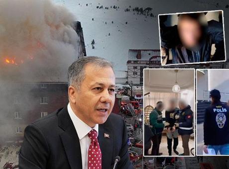 Bakan Yerlikaya duyurdu! Yangın faciasında ölenlerin ailelerine hakaret edenler yakalandı