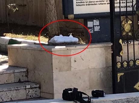 Bebek cesedi sandılar! Mezarlıkta beyaz torba paniği
