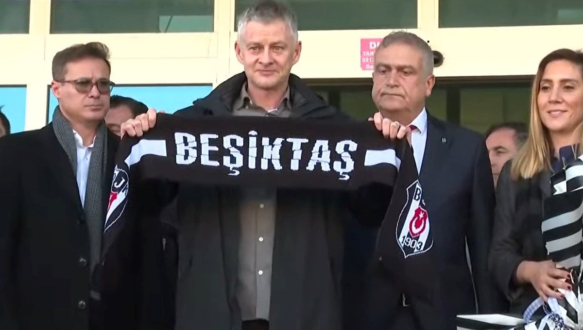 Beşiktaş’ın yeni hocası Solskjaer İstanbul’da