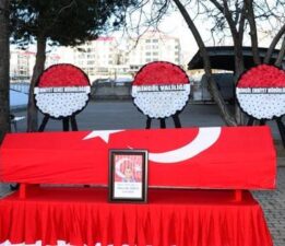 Bingöl’de vefat eden polis memuru için cenaze töreni düzenlendi