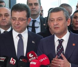 CHP lideri Özel’den İmamoğlu’na soruşturmayla ilgili açıklama
