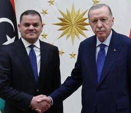 Cumhurbaşkanı Erdoğan, Libya Başbakanı Dibeybe’yi kabul etti