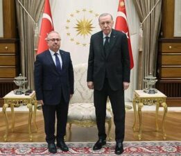 Cumhurbaşkanı Erdoğan TMV Başkanı ile görüştü