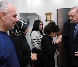 Cumhurbaşkanı Erdoğan’dan Malatya’da Uludağ ailesine ziyaret
