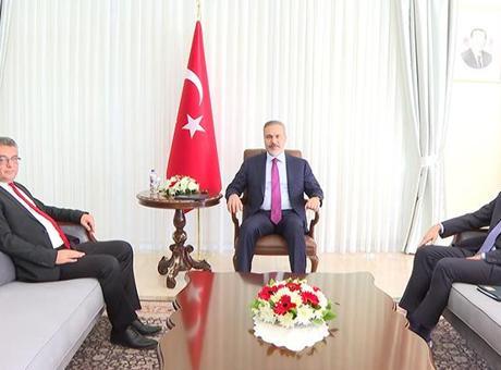 Dışişleri Bakanı Hakan Fidan, KKTC’de temaslarına devam ediyor