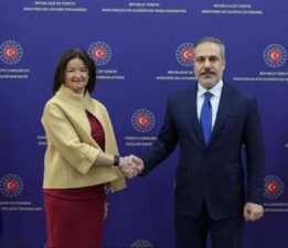 Dışişleri Bakanı Hakan Fidan Slovenya Başbakan Yardımcısı ile görüştü