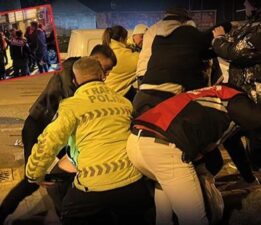 Edirne’de kaza sonrası ortalık karıştı: 11 gözaltı
