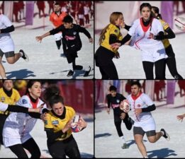 Erciyes Kar Ragbi Türkiye Şampiyonası başladı