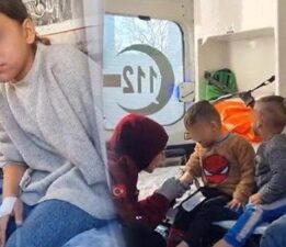 Evde çıkan yangını kontrol altına alındı: Mahsur kalan 4 çocuk kurtarıldı