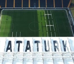 Fenerbahçe Kulübü, Mustafa Kemal Atatürk’ün ismini Ülker Stadı’nın çatısına işledi
