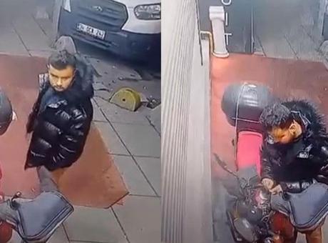 Film gibi olay! Çalmaya çalıştığı motosikletin sahibini polise şikayet etti