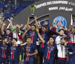 Fransa Süper Kupası’nı sahibi Paris Saint Germain