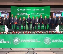İki bakanlık arasında ‘Sanayide Yeşil Dönüşüm’ protokolü imzalandı