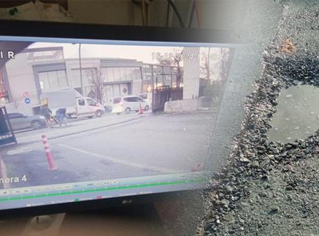 İstanbul’da öldüren çukur! Korkunç anlar kamerada