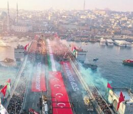 İstanbul’dan Gazze’ye dayanışma köprüsü! Yılın ilk gününde soykırıma karşı yürüyüş