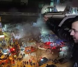 Konya’da çöken binada yaşayan kişi olay anını anlattı! Son anda kurtulmuş