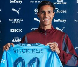 Manchester City’den 35 milyon euroluk transfer: Vitor Reis imzayı attı