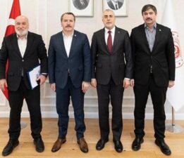 Memur-Sen’den Bakan Işıkhan’a ziyaret